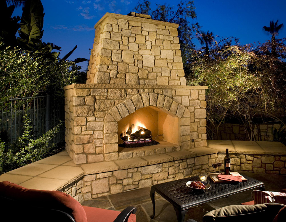 corner stone fireplace pictures