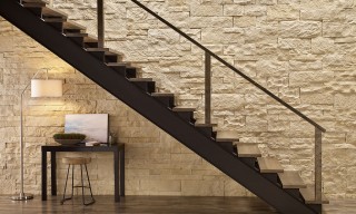 Oyster Cut Coarse Stair