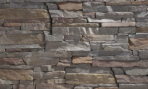 The classic elegance and intricate detail of small stones combined with the simplicity of a panel system give this stone the appearance of a precision hand laid dry stack set. Stones 4in high and 8in, 12in and 20in long makes installation easy for expansive walls and column fascias alike. Corners available.