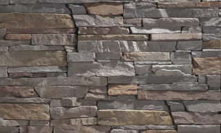 The classic elegance and intricate detail of small stones combined with the simplicity of a panel system give this stone the appearance of a precision hand laid dry stack set. Stones 4in high and 8in, 12in and 20in long makes installation easy for expansive walls and column fascias alike. Corners available.