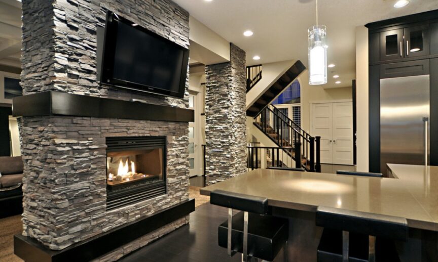 ES_Stacked Stone_Slate Gray_Int_Fireplace_02